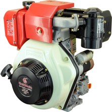 Goldmoto GM186FAEN-G7 Dizel Motor 10 Hp Marşlı Krank Mili Konik