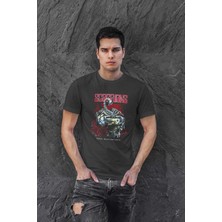 Buzagi Scorpions Dijital Baskı Regular Unisex Tişört