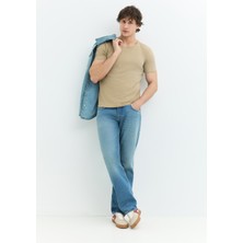 Denim Trip Leon Regular Fit Orta Indigo Erkek Jean Pantolon
