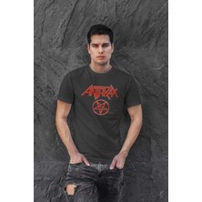 Buzagi Anthrax Dijital Baskı Regular Unisex Tişört