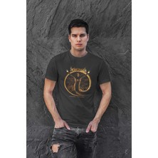 Buzagi Behemoth Dijital Baskı Regular Unisex Tişört