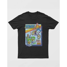 Buzagi Stunts Dijital Baskı Regular Unisex Tişört