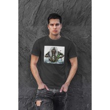 Buzagi Iron Maiden Dijital Baskı Regular Unisex Tişört