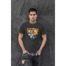 Buzagi Megadeth Dijital Baskı Regular Unisex Tişört