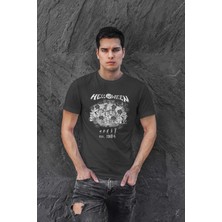 Buzagi Helloween Dijital Baskı Regular Unisex Tişört