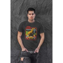 Buzagi Time Travel Dijital Baskı Regular Unisex Tişört