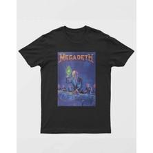 Buzagi Megadeth Dijital Baskı Regular Unisex Tişört