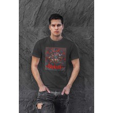 Buzagi Slipknot Dijital Baskı Regular Unisex Tişört