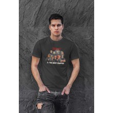 Buzagi Slipknot Dijital Baskı Regular Unisex Tişört