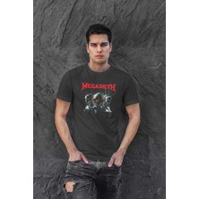 Buzagi Megadeth Dijital Baskı Regular Unisex Tişört