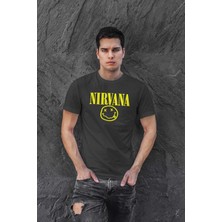 Buzagi Nirvana Dijital Baskı Regular Unisex Tişört