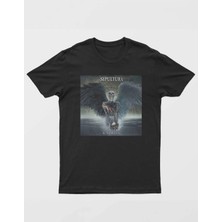 Buzagi Sepultura Dijital Baskı Regular Unisex Tişört