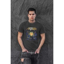 Buzagi Anthrax Dijital Baskı Regular Unisex Tişört