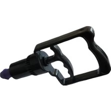 Marsilyan Hacamat Pompa 4 Parmak Siyah