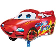 Party Express  22" Kırmızı Araba Folyo Balon