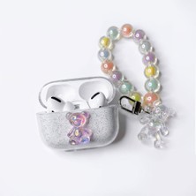 Mi7a Buds 6 Lite Uyumlu Ayıcık Figürlü Silikon Koruma Kılıfı