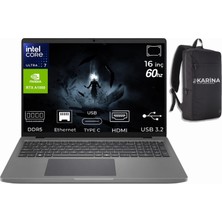 Dell Pro Max 16 Ultra7 255H MC16250-K20 16GB 2tb RTX1000 8gb Freedos 16" 60Hz Wuxga Taşınabilir Iş Istasyonu