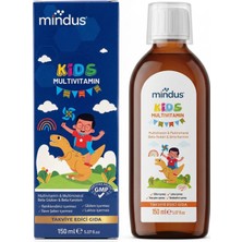 Mindus Kids Multivitamin Şurup 150 ml - Kırmızı Orman Meyve Aromalı