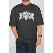 Buzagi Immortal Dijital Baskı Oversize Unisex Tişört