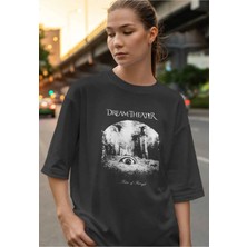 Buzagi Dream Theater Dijital Baskı Oversize Unisex Tişört