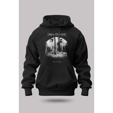 Buzagi Dream Theater Oversize Kapüşonlu Unisex Şardonlu Sweatshirt