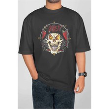 Buzagi Slayer Dijital Baskı Oversize Unisex Tişört
