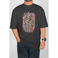 Buzagi Slayer Dijital Baskı Oversize Unisex Tişört