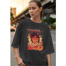 Buzagi Research Dijital Baskı Oversize Unisex Tişört