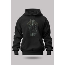 Buzagi Lamb Of God Oversize Kapüşonlu Unisex Şardonlu Sweatshirt