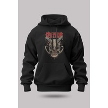 Buzagi Kreator Oversize Kapüşonlu Unisex Şardonlu Sweatshirt
