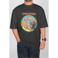Buzagi Possessed Dijital Baskı Oversize Unisex Tişört