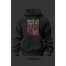 Buzagi Dooms Oversize Kapüşonlu Unisex Şardonlu Sweatshirt
