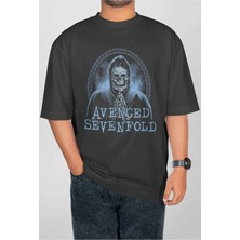 Buzagi Avenged Sevenfold Dijital Baskı Oversize Unisex Tişört
