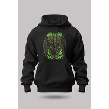 Buzagi Overkill Oversize Kapüşonlu Unisex Şardonlu Sweatshirt