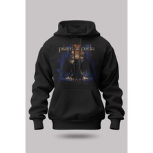 Buzagi Primal Fear Oversize Kapüşonlu Unisex Şardonlu Sweatshirt