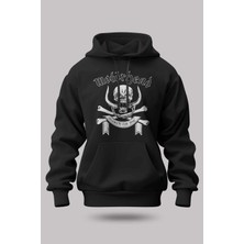 Buzagi Motörhead Oversize Kapüşonlu Unisex Şardonlu Sweatshirt