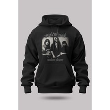 Buzagi Motörhead Oversize Kapüşonlu Unisex Şardonlu Sweatshirt