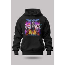 Buzagi Dragonforce Oversize Kapüşonlu Unisex Şardonlu Sweatshirt