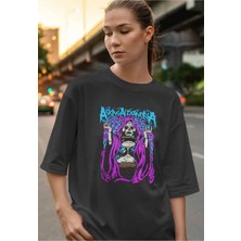 Buzagi Asking Alexandria Dijital Baskı Oversize Unisex Tişört