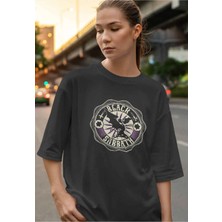 Buzagi Black Sabbath Dijital Baskı Oversize Unisex Tişört