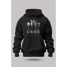 Buzagi The Beatles Oversize Kapüşonlu Unisex Şardonlu Sweatshirt