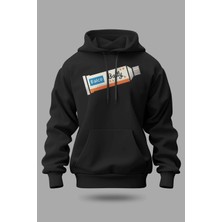 Buzagi Balcobally Oversize Kapüşonlu Unisex Şardonlu Sweatshirt