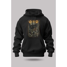 Buzagi Aborted Oversize Kapüşonlu Unisex Şardonlu Sweatshirt