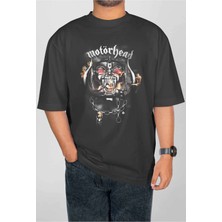 Buzagi Motörhead Dijital Baskı Oversize Unisex Tişört