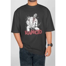 Buzagi Rammstein Dijital Baskı Oversize Unisex Tişört