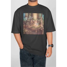 Buzagi Savatage Dijital Baskı Oversize Unisex Tişört