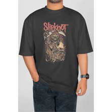 Buzagi Slipknot Dijital Baskı Oversize Unisex Tişört