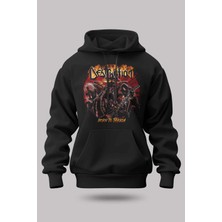 Buzagi Destruction Oversize Kapüşonlu Unisex Şardonlu Sweatshirt