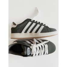Campus Gri Camp Kaydırmaz Ortopedik Taban Sneaker