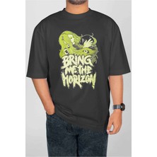 Buzagi Bring Me The Horizon Dijital Baskı Oversize Unisex Tişört